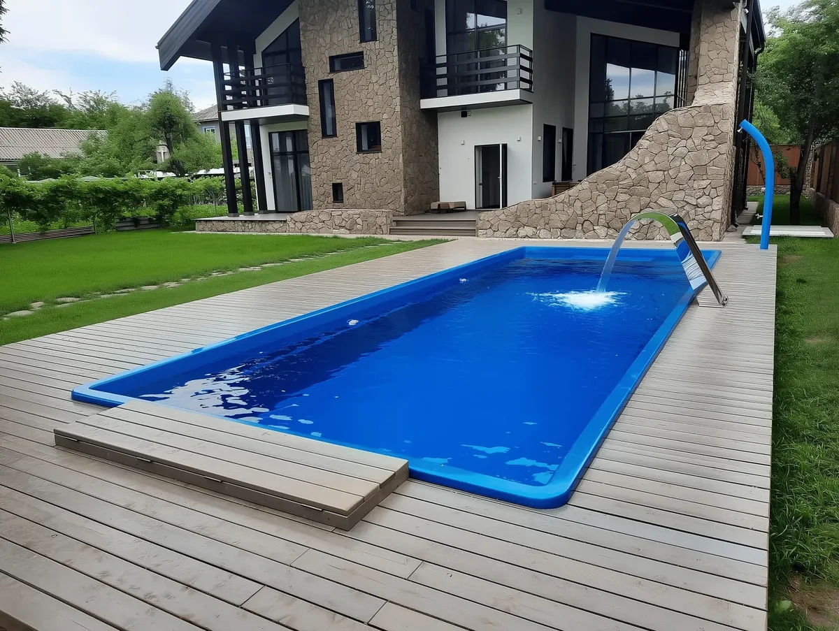 Композитный бассейн Laguna 9 — вид сверху в Минеральных Водах