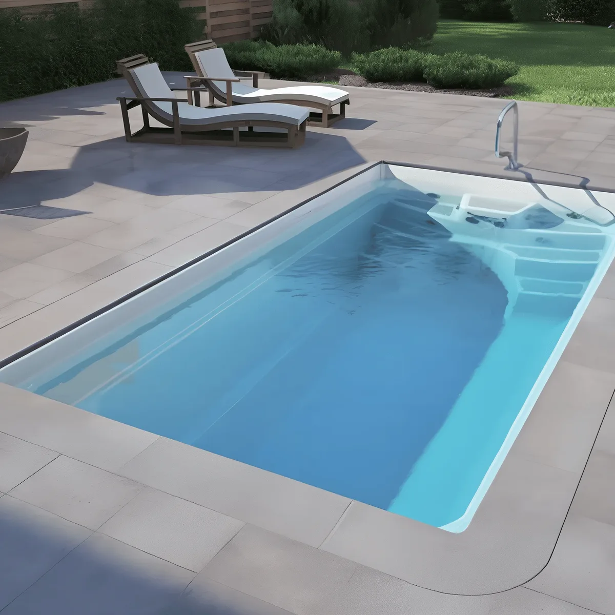 Композитный бассейн Laguna 5 — вид сверху в Минеральных Водах