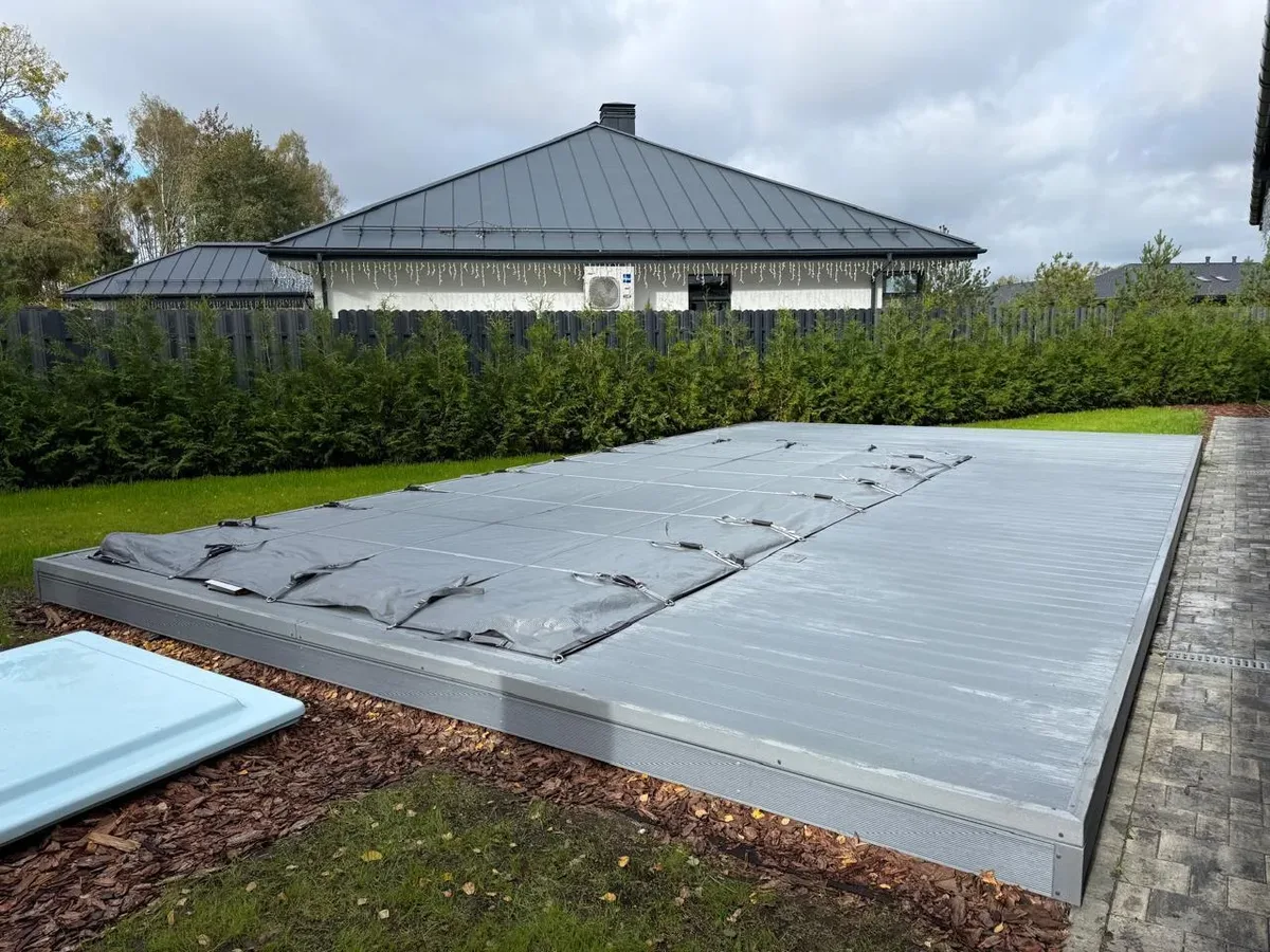 Покрывало Laguna Cover Mesh — установка в Минеральных Водах