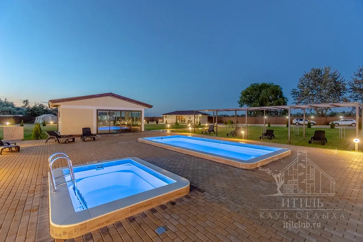 Композитная купель Laguna 3 — установка в Минеральных Водах